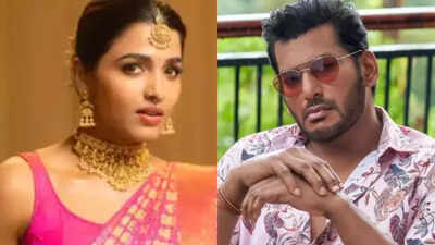 Vishal and Sai Dhanshika announce their official marriage date at ‘Yogi Da’ audio launch | Tamil Movie News