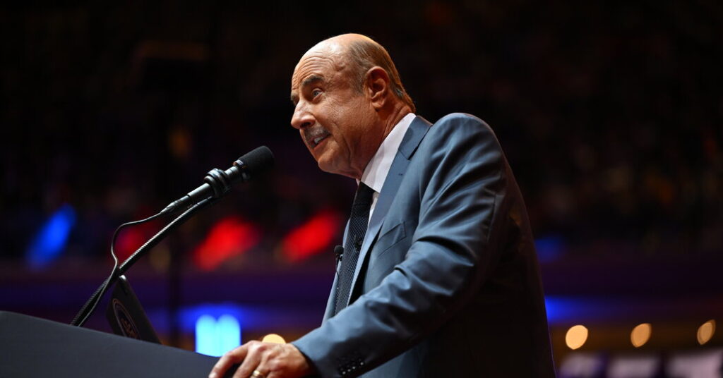 A Familiar On-Air Face Amid the L.A. Protests: Dr. Phil