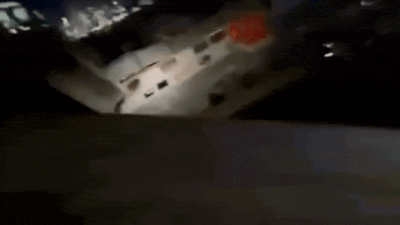 7 killed, 30 injured as passenger train derails after bridge collapse in western Russia