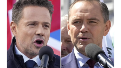 Poland holds knife-edge vote with EU role at stake