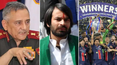 Morning news wrap: CDS confirms jet losses; Tej Pratap’s plea to Lalu; PSG win Champions League; & more | India News