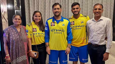 ‘Every moment with Thala…’: Urvil Patel posts heartfelt message for CSK legend MS Dhoni | Cricket News
