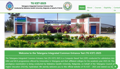 TG ICET 2025 hall ticket expected to be released soon: Check steps to download admit card here