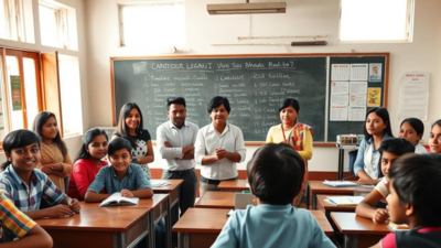 Chhattisgarh to recruit 5,000 teachers in first phase amid school rationalisation drive | Raipur News