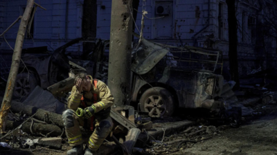 Russian missile strike hits Ukrainian training base, 12 dead