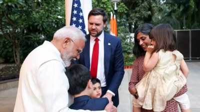 ‘Grandfather category’: Usha Vance recalls how her kids bonded with PM Modi during India visit | India News