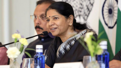 ‘What is India’s national language?’: DMK MP Kanimozhi’s response in Spain goes viral | India News