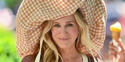 Sarah Jessica Parker decodes her showstopping Gingham Hat moment from And Just Like That… season 3 premiere