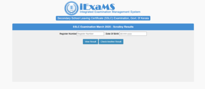 Kerala SSLC scrutiny result 2025 announced at sslcexam.kerala.gov.in: Direct link to download scorecards here