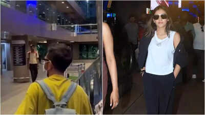 Yuzvendra Chahal, RJ Mahvash spotted returning to Mumbai after IPL 2025 final, continue to spark dating rumours despite Mahvash’s ‘single’ claim | Hindi Movie News