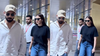 Anushka Sharma and Virat Kohli return to Mumbai after RCB’s IPL 2025 win: PICS | Hindi Movie News