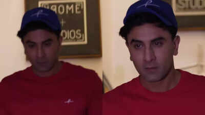 Ranbir Kapoor stuns the internet with a clean-shaven and lean fresh look after Animal | Hindi Movie News