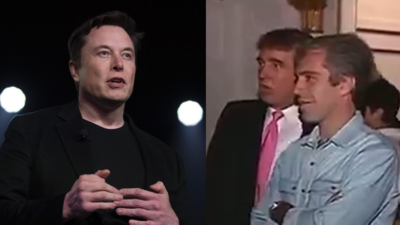 Feud intensifies: Amid public spat, Elon Musk shares 1992 video; Donald Trump seen with Jeffrey Epstein in throwback clip