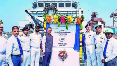 Navy set to induct 1st of 16 desi shallow water craft on June 18 | India News