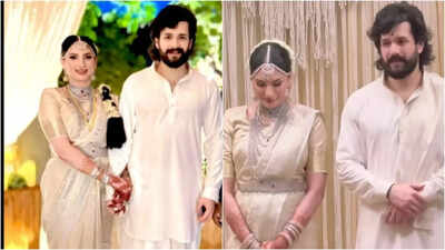 Akhil Akkineni and Zainab Ravdjee’s Hyderabad wedding: FIRST PICS OUT: A starry yet intimate affair | Telugu Movie News