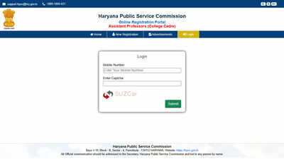 HPSC admit card 2025 for Assistant Professor Screening Test in English and Geography released on hpsc.gov.in
