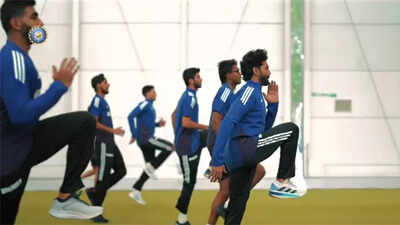 Watch: Team India hits the ground running in England: BCCI shares first training visuals ahead of Test series | Cricket News