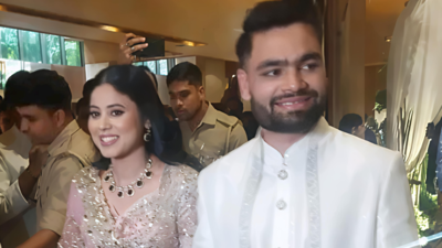 Rinku Singh engagement: India batter stands still as Priya Saroj breaks floor with her moves – Watch | Cricket News