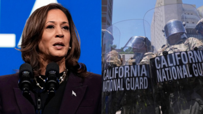 ‘Calculated agenda to spread panic’: Kamala Harris slams Trump administration’s National Guard deployment in LA; calls protests a powerful tool for justice