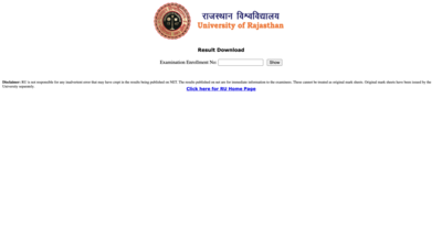 UNIRAJ result 2025: Rajasthan University announces semester exam results for BSc, BA courses: Check direct link to download here