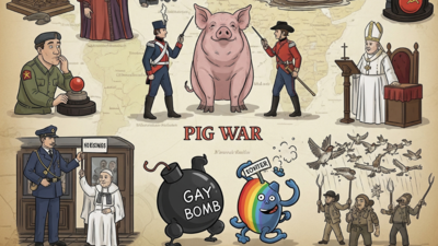 From pig war to coffee ban: Ten weird historical events that thankfully did not shape history