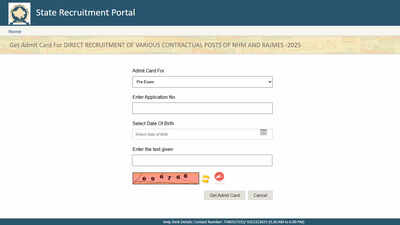 RSMSSB Rajasthan NHM and RajMES 2025 admit cards released for June exams; check direct link here