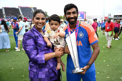 ‘I think he became a better cricketer after son Angad was born’: Sanjana Ganesan on husband Jasprit Bumrah | Cricket News