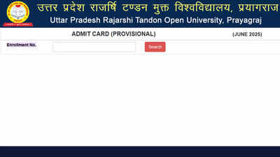 UPRTOU admit card for B.Ed., B.Ed.SE exams 2025 released at uprtou.ac.in: Direct link