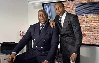 Stephen A Smith gets special shout-out from Los Angeles Lakers legend Magic Johnson after his appearance on First Take | NBA News