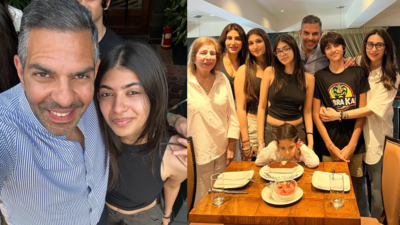 ‘A father holds his daughter’s hand for…’ – When Sunjay Kapur and Karisma Kapoor celebrated daughter Samaira’s 18th birthday together: PICS | Hindi Movie News