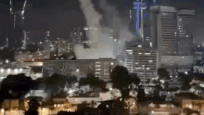 Watch video: Iran launches massive missile attack on Israel in retaliation; air raid sirens, explosions rock cities