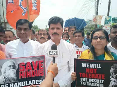 ‘Not just a building’: BJP in Agartala protests attacks on Tagore’s ancestral home, minorities in Bangladesh; Centre urged to take note | India News