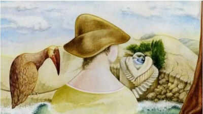 Optical illusion personality test: A woman and bird or a face? What you spot first reveals if you prioritise love or career