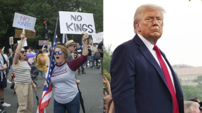 On same day: Massive military parade in DC, ‘No Kings’ protests sweep US – how the day unfolded