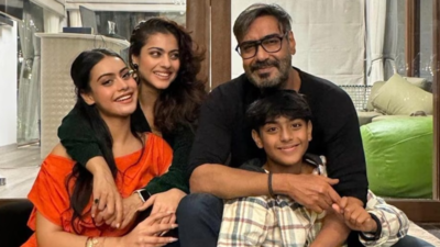 Kajol says kids Nysa and Yug can’t watch her cry on-screen; prefer films like Ajay Devgn’s ‘Golmaal’ | Hindi Movie News
