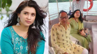 Mannara Chopra along with sister Mitali Handa, rushes out of Mumbai airport after father’s passing; last rites on June 18 | Hindi Movie News