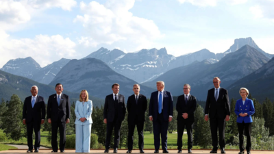 Now we are six: G7 leaders try to salvage their summit after Trump’s early exit