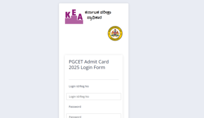 Karnataka PGCET admit card 2025 released for MBA and MCA programmes: Direct link to download hall tickets here