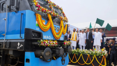 Rail infra push: Vaishnaw opens India’s largest auto cargo terminal at Manesar, here are the top 10 takeaways