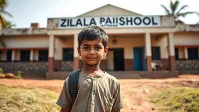 To connect with roots, NRI couple admits son to ZP Marathi school | India News