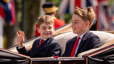 Prince Louis steals the show at royal parade; leaves older brother George in giggles; here’s what he cheekily asked