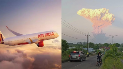 Air India flight to Bali disrupted midway: Flight returns to Delhi safely; air route affected due to volcanic activity | India News