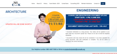 COMEDK UGET Counselling 2025 round 1 registration window extended: Check direct link to register here