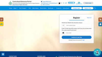 WBCAP 2025 registration now open for UG admissions at wbcap.in; apply by July 1