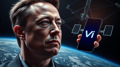 Elon Musk’s Starlink faces new rival as Vi joins AST SpaceMobile, smartphone satcom service announced, launch date to be decided later