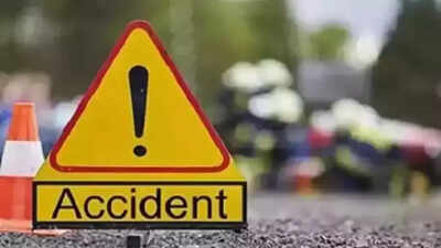 Truck falls off flyover, crushes 3 walkers in UP | India News