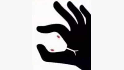 Optical illusion personality test: Snake or hand? What you see first reveals if you are kind-hearted or seek revenge |