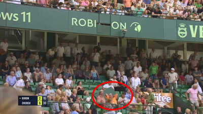 WATCH: Tennis spectator hurt as advertising board falls in Germany; tournament issues statement | Tennis News