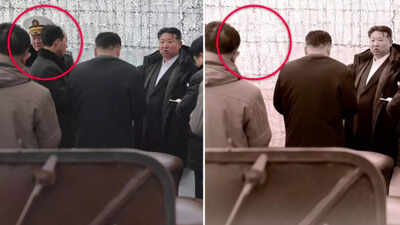 Did Kim Jong-Un remove two officials from a photo?