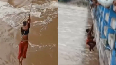 ‘They screamed for help at 3am’: 12 rescued from surging Falgu river in Gaya, 2 feared swept away | Patna News